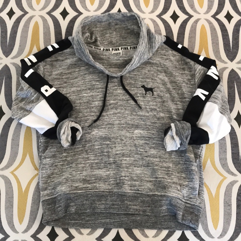 VS PINK cowl neck pull over